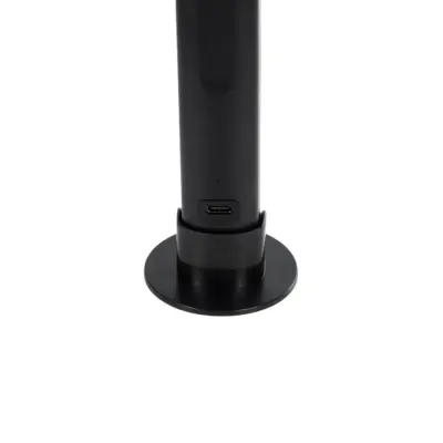 LEDTM® DIGICOLUMN 76562 Μοντέρνο Επιτραπέζιο Γραμμικό Ψηφιακό Φωτιστικό Digital Pixel Symphony Bar με WiFi Εφαρμογή LED 1.5W 90lm 120° DC 5V με USB-C & Επαναφορτιζόμενη Μπαταρία LiPo 601045 3.7V 280mAh IP20 Πολύχρωμο RGB Dimmable - Μαύρο - Μ5.5 x Π5.5 x Υ22cm - 2 Χρόνια Εγγύηση - Image 5