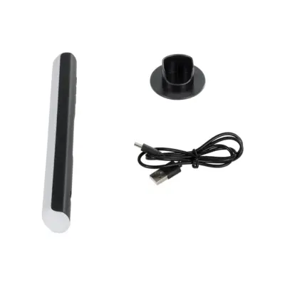 LEDTM® DIGICOLUMN 76562 Μοντέρνο Επιτραπέζιο Γραμμικό Ψηφιακό Φωτιστικό Digital Pixel Symphony Bar με WiFi Εφαρμογή LED 1.5W 90lm 120° DC 5V με USB-C & Επαναφορτιζόμενη Μπαταρία LiPo 601045 3.7V 280mAh IP20 Πολύχρωμο RGB Dimmable - Μαύρο - Μ5.5 x Π5.5 x Υ22cm - 2 Χρόνια Εγγύηση - Image 8