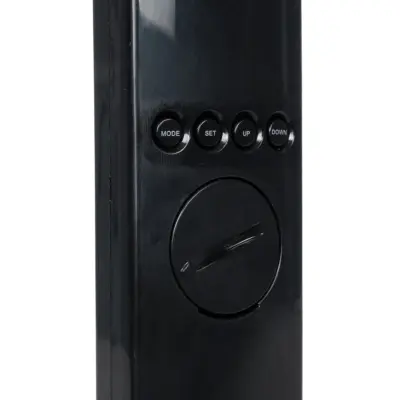 LEDTM® ZENTIME 76564 Μοντέρνο Επιτραπέζιο Φωτιστικό Γραφείου με Ασύρματη Φόρτιση 10W 2A & Ψηφιακό Ρολόι LED 3.5W 350lm 120° DC 5V με USB-C IP20 Ρυθμιζόμενο Λευκό CCT με Αφή 2700K/4500K/6000K Dimmable - Sanan SMD Chip - Μαύρο - Μ13 x Π25 x Υ50cm - 2 Χρόνια Εγγύηση - Image 11