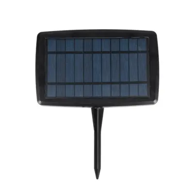 LEDTM® TWILIGHT 79668 Μοντέρνο Φωτιστικό Κήπου Γιρλάντα 10.5m με 30 Λάμπες & IR Ασύρματο Χειριστήριο LED 18W 1620lm 360° DC 3.7V με Ενσωματωμένο Φωτοβολταϊκό Panel 5.5V 3W & Επαναφορτιζόμενη Μπαταρία Li-ion 3.7V 2x18650 4400mAh Αδιάβροχο IP65 Θερμό Λευκό 2700Κ Dimmable - Sanan SMD Chip - Μαύρο & Διάφανο - Μ1050 x Π4 x Υ7cm - 2 Χρόνια Εγγύηση - Image 5