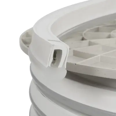 LEDTM® 999-0245 OVALE 120° Degree Neon Flex Epistar LED SMD 5050 1m 18W/m 60LED/m 1260lm/m 120° DC 230V Αδιάβροχη IP68 RGB Dimmable Μ100 x Π2.6 x Υ1.7cm - Image 5