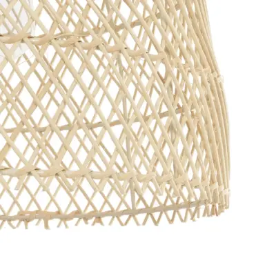 LEDTM® CESTINO 204-0178 Boho Κρεμαστό Φωτιστικό Οροφής Μονόφωτο 1 x E27 AC 220-240V IP20 Μπεζ - Μ30 x Π30 x Υ25cm - Image 8