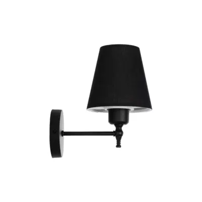 LEDTM® ELEGANTE 204-0185 Μοντέρνο Φωτιστικό Τοίχου Απλίκα Μονόφωτο 1 x E27 AC 220-240V IP20 Μαύρο - Μ14 x Π14 x Υ26cm - Image 4