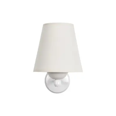 LEDTM® ELEGANTE 204-0187 Μοντέρνο Φωτιστικό Τοίχου Απλίκα Μονόφωτο 1 x E27 AC 220-240V IP20 Μπεζ & Λευκό - Μ14 x Π14 x Υ26cm - Image 2
