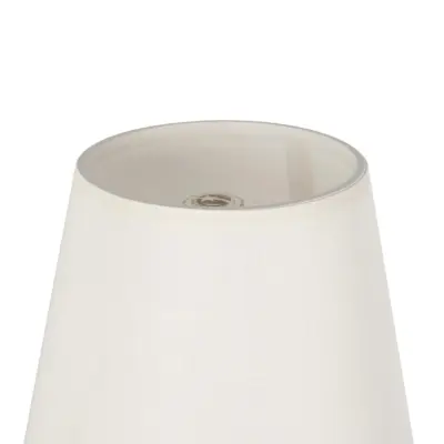 LEDTM® ELEGANTE 204-0187 Μοντέρνο Φωτιστικό Τοίχου Απλίκα Μονόφωτο 1 x E27 AC 220-240V IP20 Μπεζ & Λευκό - Μ14 x Π14 x Υ26cm - Image 4