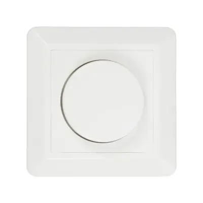 Alternative view of LEDTM® 999-0006 Ροοστάτης Dimmer Τοίχου LED AC100-240V 400W IP20 Μ8.4 x Π8.4 x Υ4.5cm