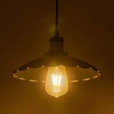 Alternative view of LEDTM® MARGI 999-0229 Vintage Κρεμαστό Φωτιστικό Οροφής με Ντουί 1 x E27 AC 220-240V IP20 - Μαύρο & Χρυσό - Μ26 x Π26 x Υ14cm