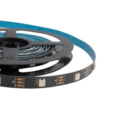 Alternative view of LEDTM® DIGISTRIP 90758 Σετ Ψηφιακής Pixel Addressable Ταινίας με RF Ασύρματο Χειριστήριο & Λειτουργία μέσω WiFi APP LED 36W/5m 2880lm/5m 120° DC 5V με USB 2.0 IP20 150 x SMD5050 Chip/5m 150 x Pixel/5m Πολύχρωμο RGB Dimmable SPI/TTL Protocol - Sanan SMD Chip - Μ500 x Π1 x Υ0.2cm - Ρολό 5 Μέτρων - 5 Χρόνια Εγγύηση