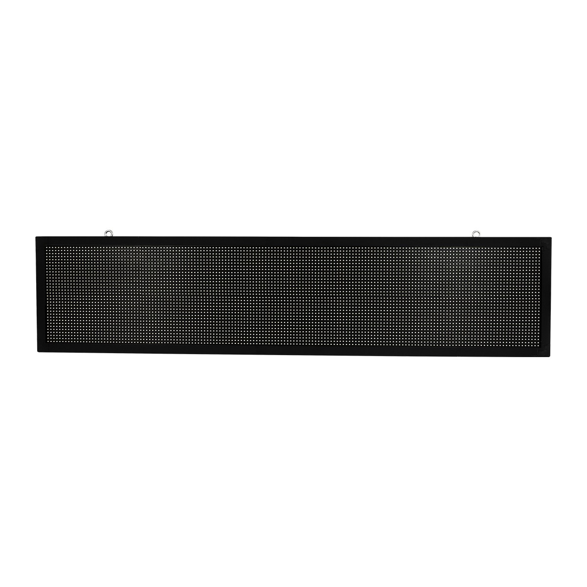 LEDTM® DISPLAY 90334 Κυλιόμενη Ψηφιακή Επιγραφή P10 Διπλής Όψης LED AC 220-240V Αδιάβροχο IP65 Πορτοκαλί - WiFi Control μέσω FK APP - Αισθητήρας Θερμοκρασίας & Υγρασίας - Μ166 x Π11 x Υ38cm - 2 Χρόνια Εγγύηση - Image 3