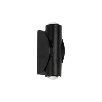 Alternative view of LEDTM® ARC 60679 Μοντέρνο Φωτιστικό Τοίχου - Απλίκα LED 4W 500lm 30° AC 220-240V Αδιάβροχο IP65 Θερμό Λευκό 2700K - CREE XPE Chip & TÜV SÜD Driver - Μαύρο Ματ - Μ3.5 x Π4.8 x Υ11.5cm - 5 Χρόνια Εγγύηση