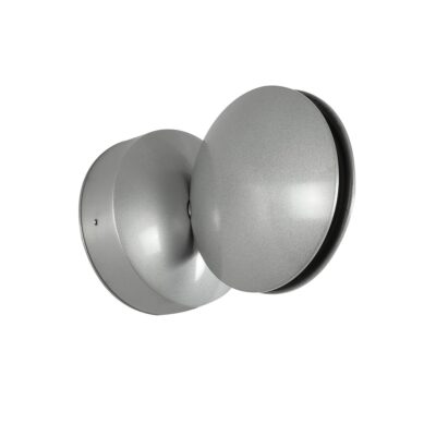 Alternative view of LEDTM® SEPTUM 93067 Μοντέρνο Φωτιστικό Τοίχου - Απλίκα LED 9W 1150lm 1° AC 220-240V IP44 Μπλε - CREE XPE Chip & TÜV SÜD Driver - Γκρι Ανθρακί Ματ - Μ12 x Π11 x Υ17cm - 5 Χρόνια Εγγύηση