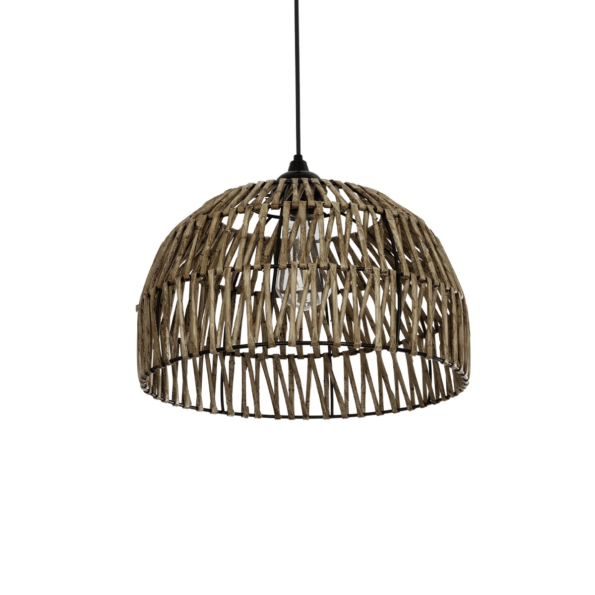 Alternative view of LEDTM® ARANCIA 205-0047 Boho Κρεμαστό Φωτιστικό Οροφής με Ντουί 1 x E27 AC 220-240V IP20 - Μπεζ - M35 x Π35 x Υ26cm