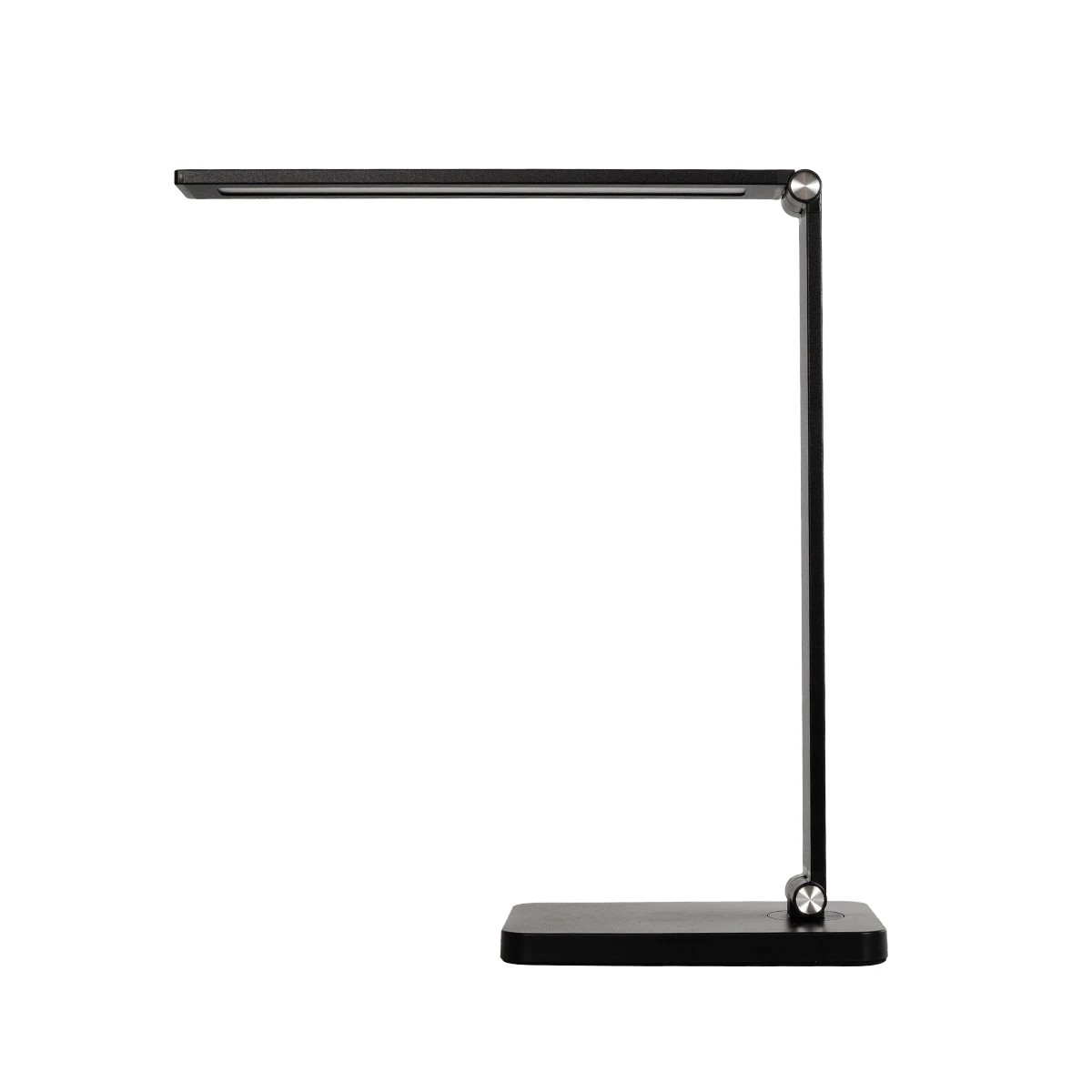 Alternative view of LEDTM® TEBLA 60482 Μοντέρνο Επιτραπέζιο Φωτιστικό Γραφείου με Ασύρματη Φόρτιση 5W 1A LED 5W 500lm 120° AC 220-240V IP20 Ρυθμιζόμενο Λευκό CCT με Αφή 2700K/4500K/6000K Dimmable - Bridgelux SMD Chip - Μαύρο - Μ11 x Π31 x Υ52cm - 2 Χρόνια Εγγύηση