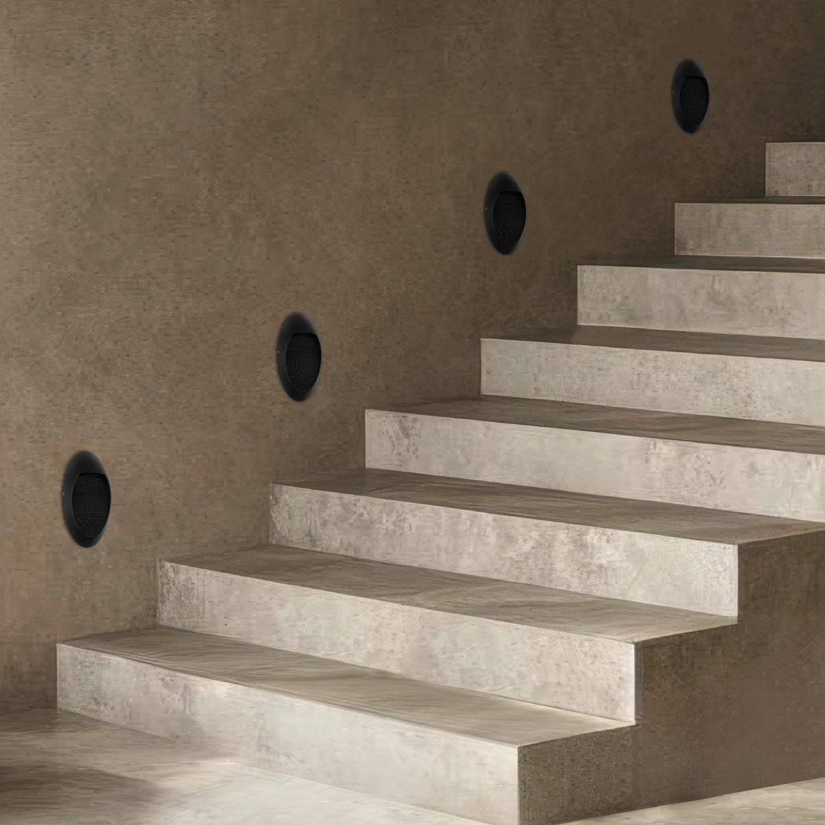 Alternative view of kelvo® STEPART KLV-101-0101 Φωτιστικό Σκαλοπατιού / Διαδρόμου LED 3W 375lm 45° AC 220-240V Αδιάβροχο IP65 Θερμό Λευκό 2700K - Lumileds SMD Chip & TÜV SÜD Driver - Μαύρο Ματ - Μ13 x Π5.5 x Υ26cm - 5 Χρόνια Εγγύηση