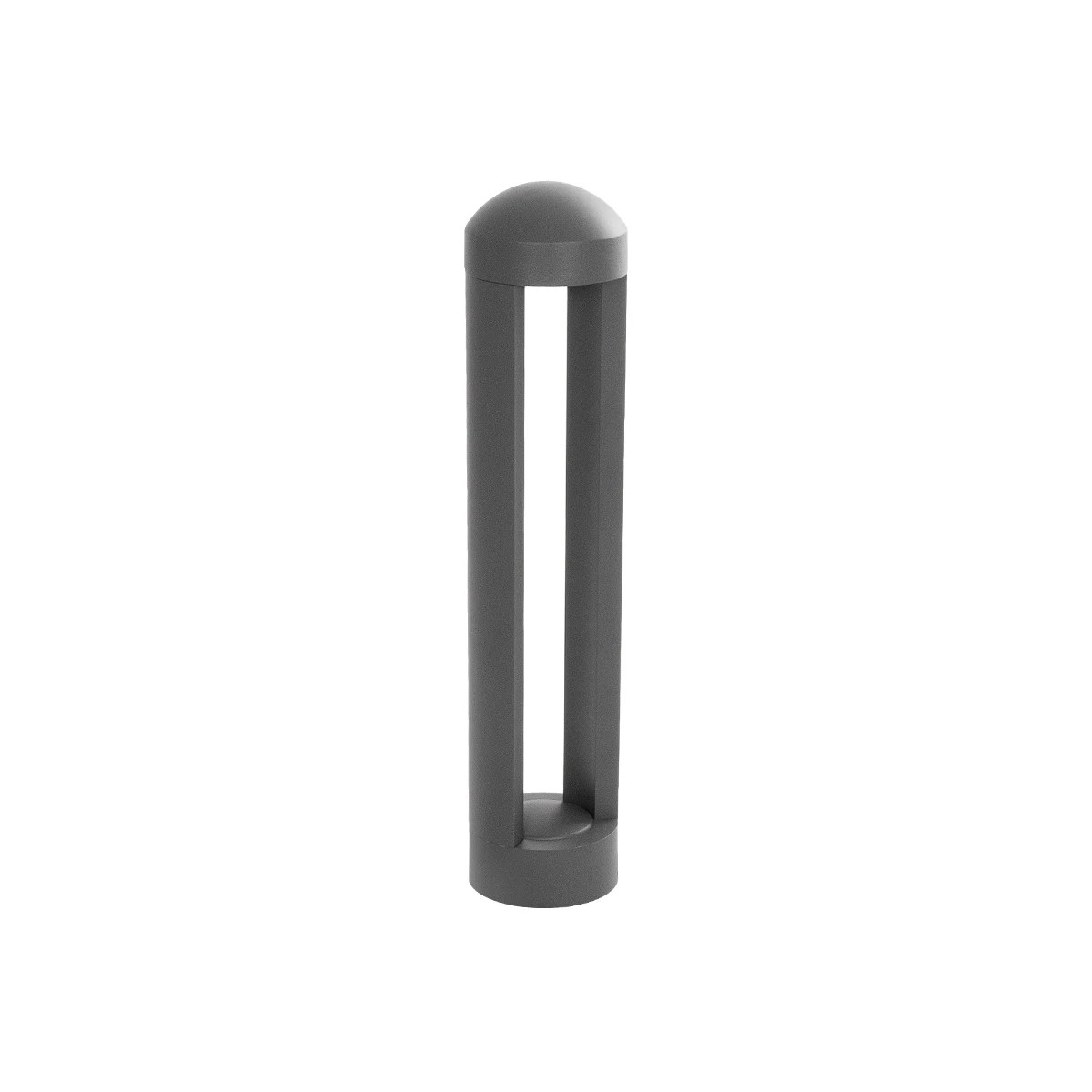 kelvo® GREMO KLV-101-0122 Φωτιστικό Κολωνάκι Κήπου LED 7W 875lm 45° AC 220-240V Αδιάβροχο IP65 Θερμό Λευκό 2700K - Bridgelux COB Chip & TÜV SÜD Driver - Γκρι Ανθρακί Ματ - Μ10.8 x Π10.8 x Υ50cm - 5 Χρόνια Εγγύηση - Image 3