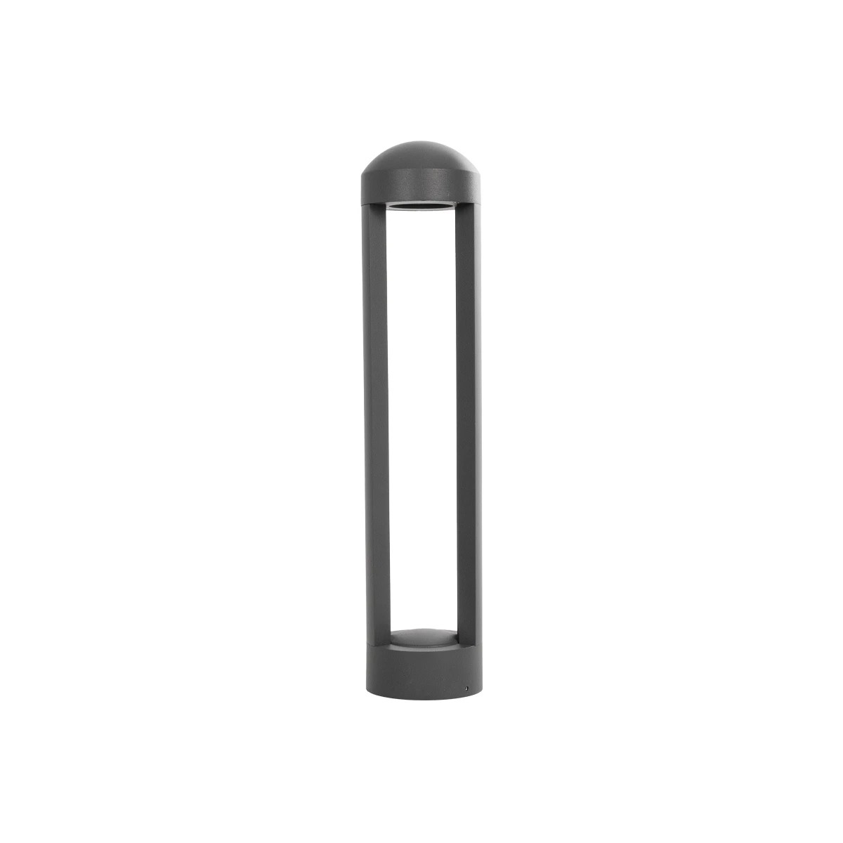 kelvo® GREMO KLV-101-0122 Φωτιστικό Κολωνάκι Κήπου LED 7W 875lm 45° AC 220-240V Αδιάβροχο IP65 Θερμό Λευκό 2700K - Bridgelux COB Chip & TÜV SÜD Driver - Γκρι Ανθρακί Ματ - Μ10.8 x Π10.8 x Υ50cm - 5 Χρόνια Εγγύηση - Image 4