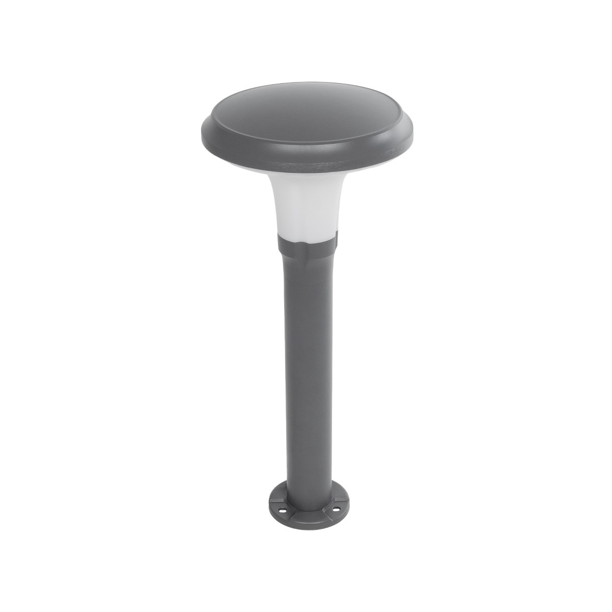 Alternative view of LEDTM® WHISPER 90548 Φωτιστικό Κολωνάκι Κήπου με Ντουί 1 x E27 AC 220-240V Αδιάβροχο IP65 - Γκρι Ανθρακί - Μ27 x Π27 x Υ79cm