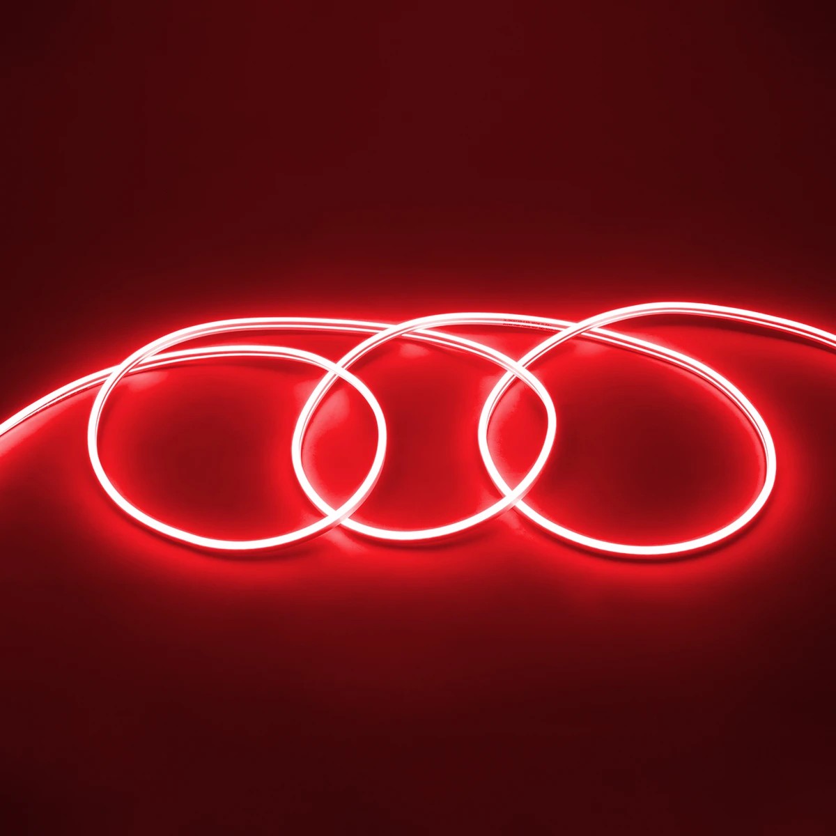 Alternative view of LEDTM® NEOVALE 70573 Ταινία Neon Flex LED 12W/m 600lm/m 120° DC 220-240V Αδιάβροχο IP65 120 x SMD2835 Chip/m Κόκκινο Dimmable - Sanan SMD Chip - Μ100 x Π0.8 x Υ1.6cm - 3 Χρόνια Εγγύηση