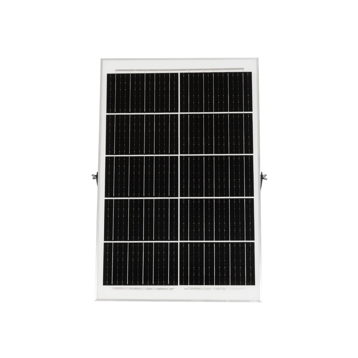 LEDTM® LUMOVOX 73070 Προβολέας LED 400W 20000lm 120° DC 5V με Φωτοβολταϊκό Panel 5V 25W & Επαναφορτιζόμενη Μπαταρία Li-ion 3.2V 20000mAh Αδιάβροχο IP67 Ψυχρό Λευκό 6000K - 400 x SMD2835 Sanan Chip - Γκρι Ανθρακί - Μ45 x Π7.5 x Υ30.5cm - 2 Χρόνια Εγγύηση - Image 9