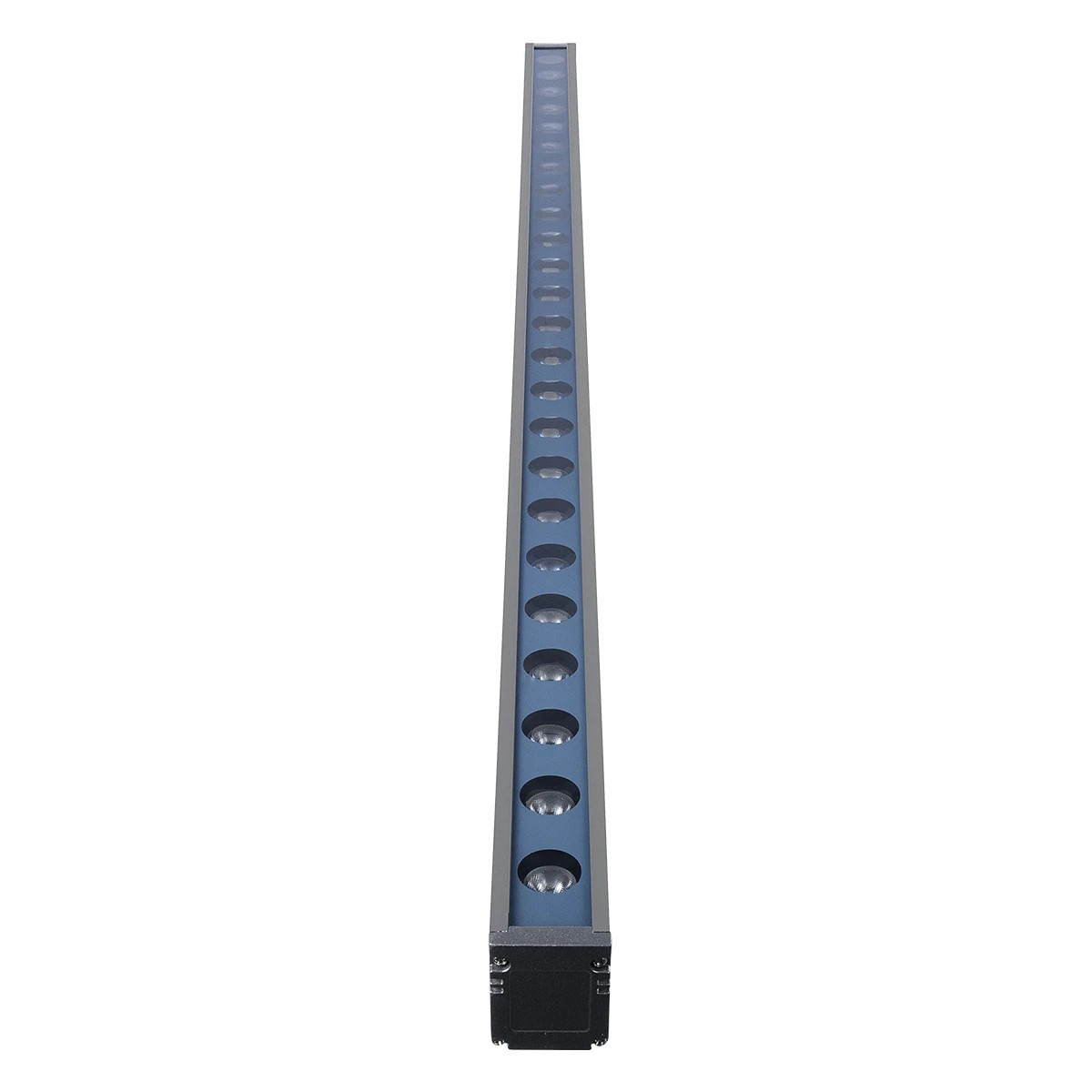 Alternative view of LEDTM® WASHERMARGO 90152 Μπάρα Φωτισμού Wall Washer LED 24W 2760lm 30° DC 24V Αδιάβροχο IP65 Φυσικό Λευκό 4500K Dimmable - Bridgelux SMD Chip - Γκρι Ανθρακί Ματ - Μ100 x Π4 x Υ5cm - 3 Χρόνια Εγγύηση