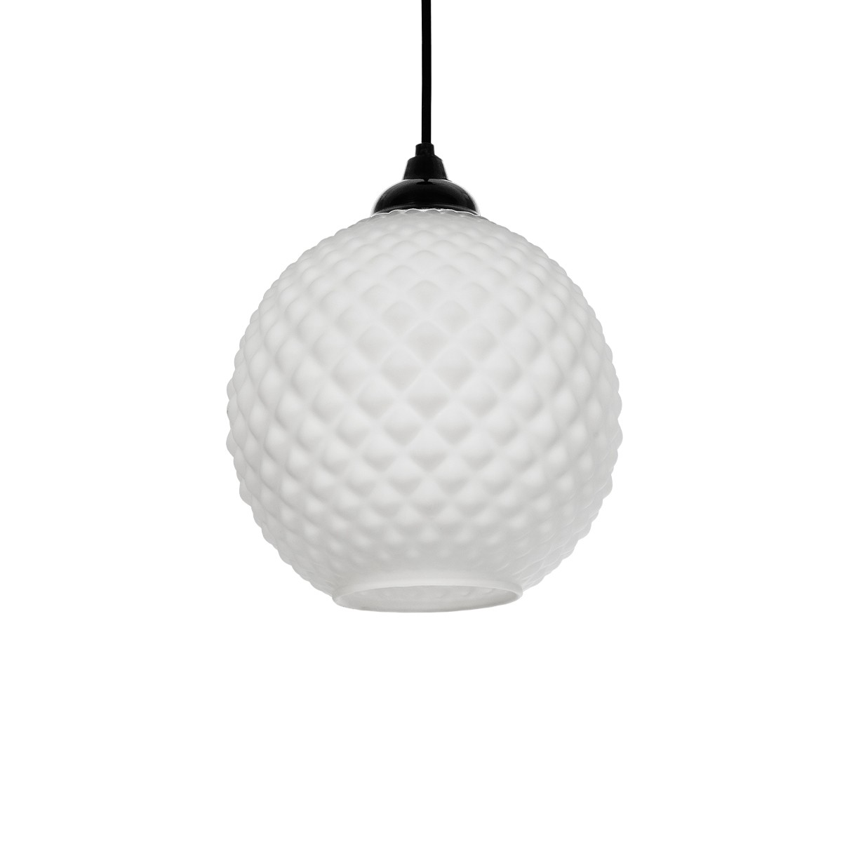 Alternative view of LEDTM® KEGEL 206-0004 Μοντέρνο Κρεμαστό Φωτιστικό Οροφής με Ντουί 1 x E27 AC 220-240V IP20 - Λευκό - Μ20 x Π20 x Υ20cm