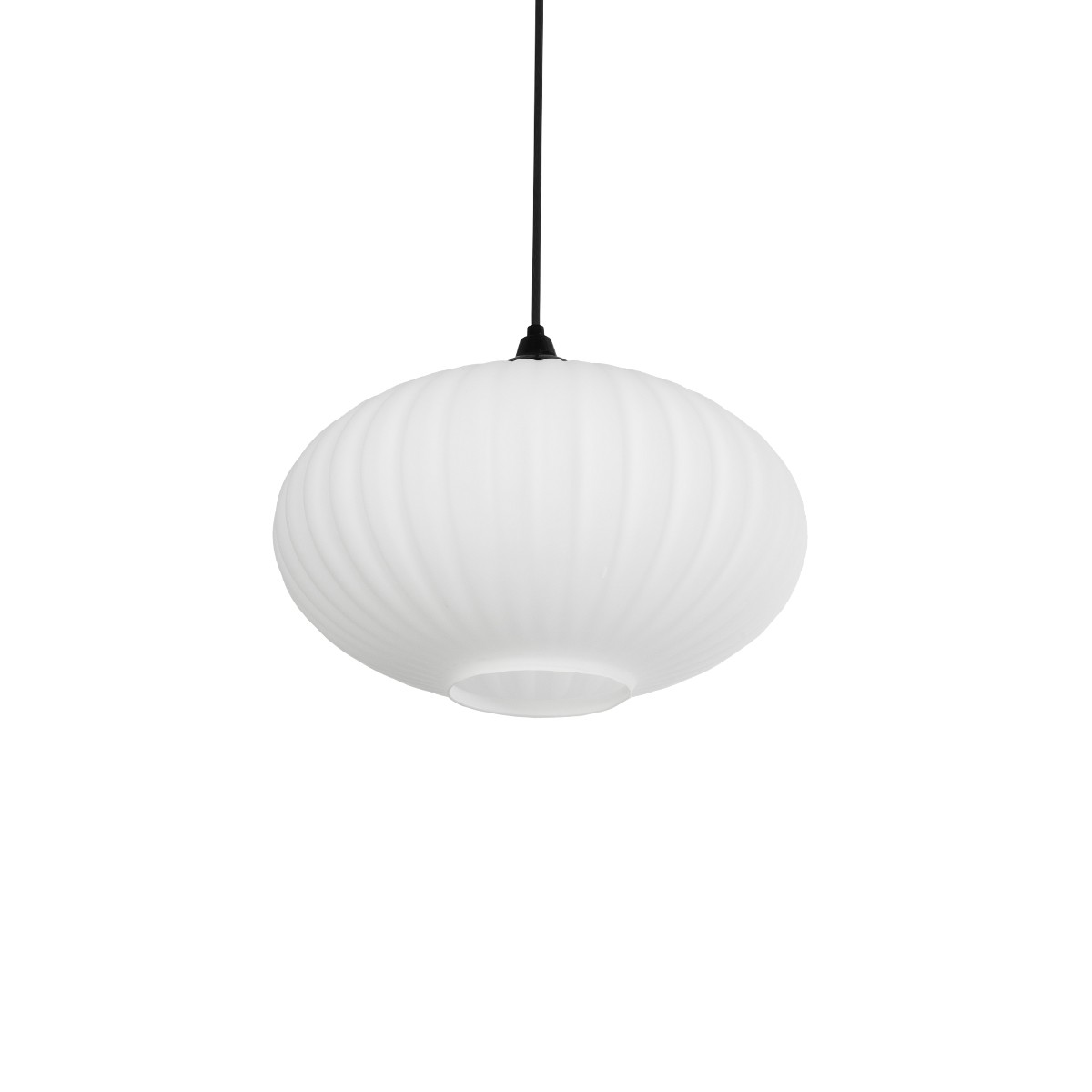 Alternative view of LEDTM® PERA 206-0011 Μοντέρνο Κρεμαστό Φωτιστικό Οροφής με Ντουί 1 x E27 AC 220-240V IP20 - Λευκό - Μ30 x Π30 x Υ22cm