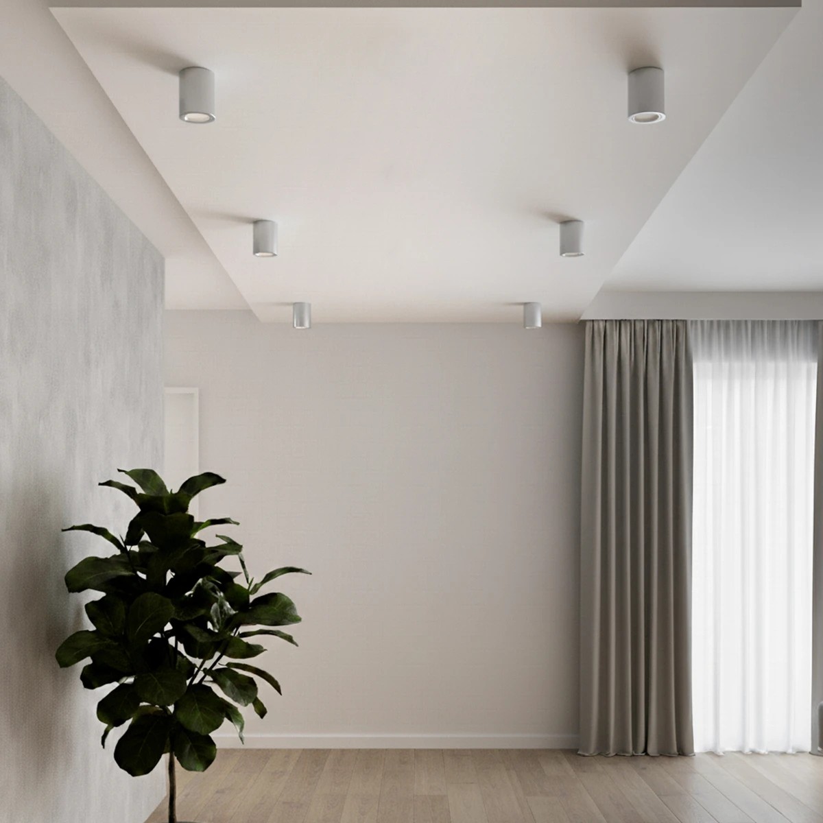 Alternative view of kelvo® AKIRA KLV-101-0026 Κινούμενο Φωτιστικό Downlight Σποτ για Λάμπα MR16 με Ντουί GU10 AC 220-240V IP20 - Νίκελ Βούρτσας - Μ8 x Π8 x Υ10cm