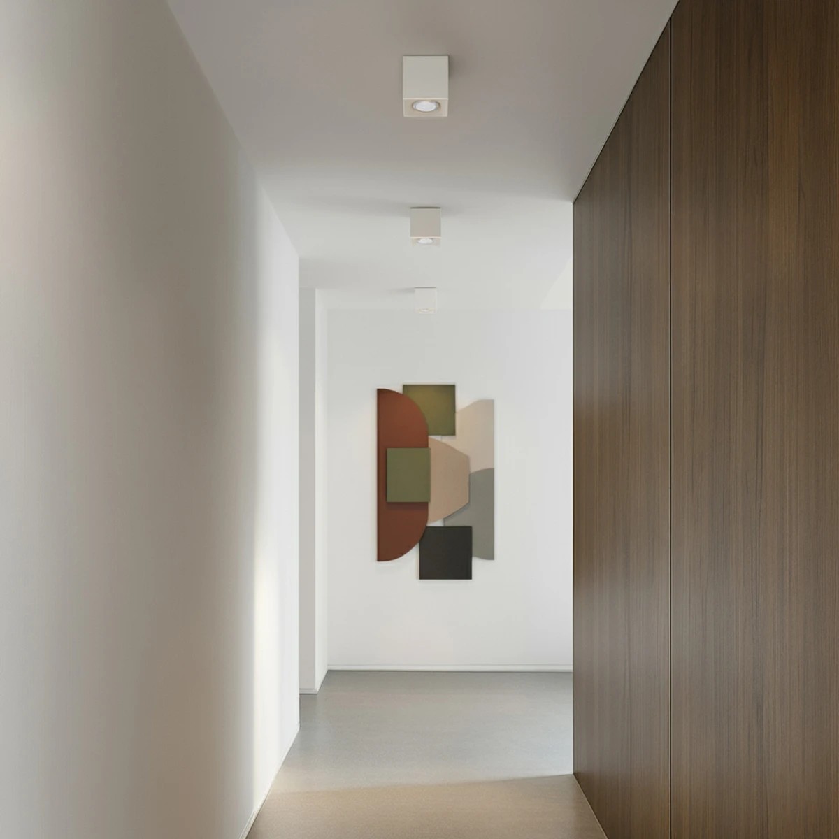 Alternative view of kelvo® AKIRA KLV-101-0029 Κινούμενο Φωτιστικό Downlight Σποτ για Λάμπα MR16 με Ντουί GU10 AC 220-240V IP20 - Λευκό Ματ - Μ8 x Π8 x Υ10cm