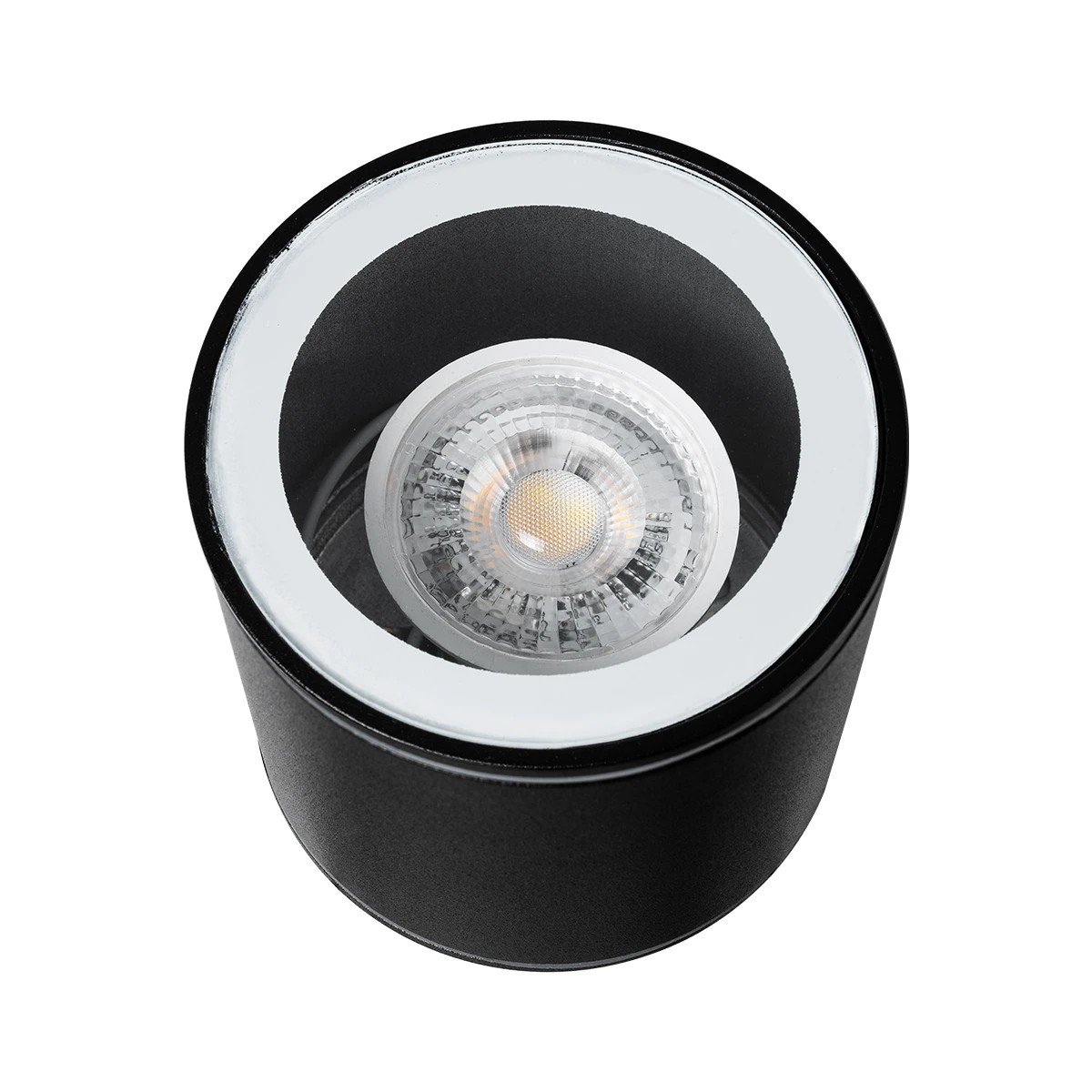 kelvo® MARETTI KLV-101-0055 Φωτιστικό Downlight Σποτ για Λάμπα MR16 με Ντουί GU10 AC 220-240V Αδιάβροχο IP65 - Μαύρο Ματ - Μ9 x Π9 x Υ9cm - Image 6