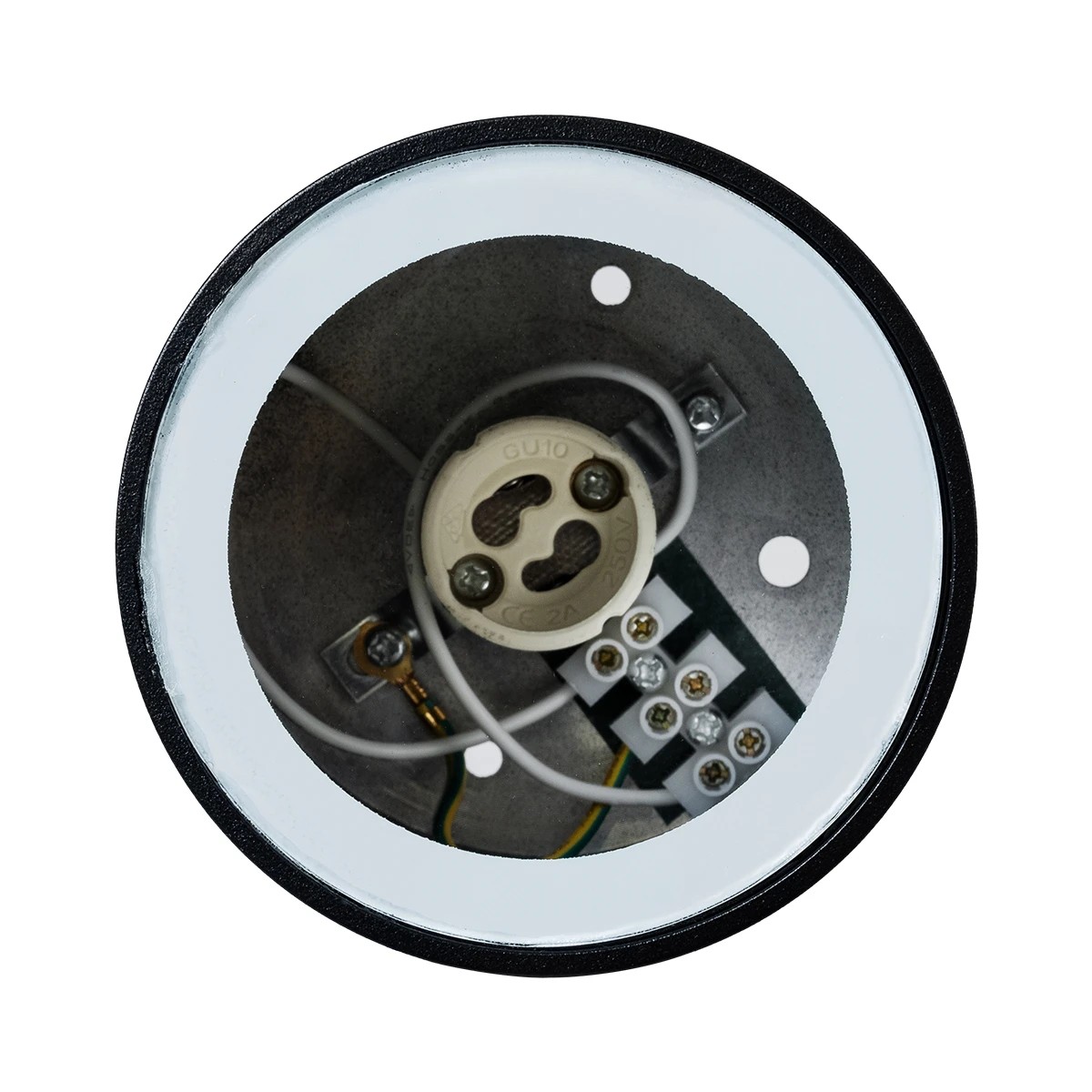 kelvo® MARETTI KLV-101-0055 Φωτιστικό Downlight Σποτ για Λάμπα MR16 με Ντουί GU10 AC 220-240V Αδιάβροχο IP65 - Μαύρο Ματ - Μ9 x Π9 x Υ9cm - Image 7