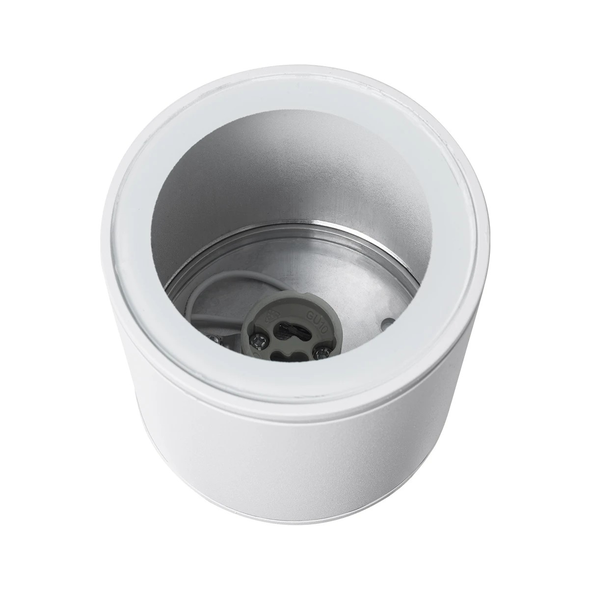 kelvo® MARETTI KLV-101-0056 Φωτιστικό Downlight Σποτ για Λάμπα MR16 με Ντουί GU10 AC 220-240V Αδιάβροχο IP65 - Λευκό Ματ - Μ9 x Π9 x Υ9cm - Image 5