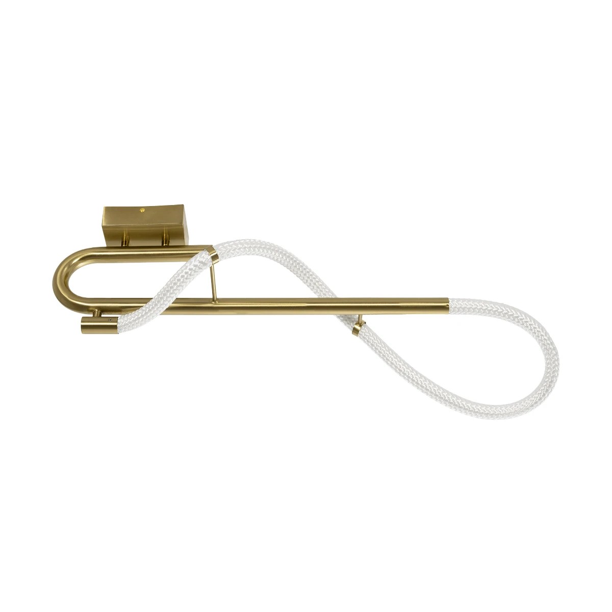 kelvo® GLOW KLV-101-0148 Φωτιστικό Οροφής LED 18W 1800lm 360° AC 220-240V IP20 Ρυθμιζόμενο Λευκό CCT με On/Off 2700K/4500K/6000K - Lumileds SMD Chip - Χρυσό Πλατίνα - Μ65 x Π30 x Υ30cm - 3 Χρόνια Εγγύηση - Image 5