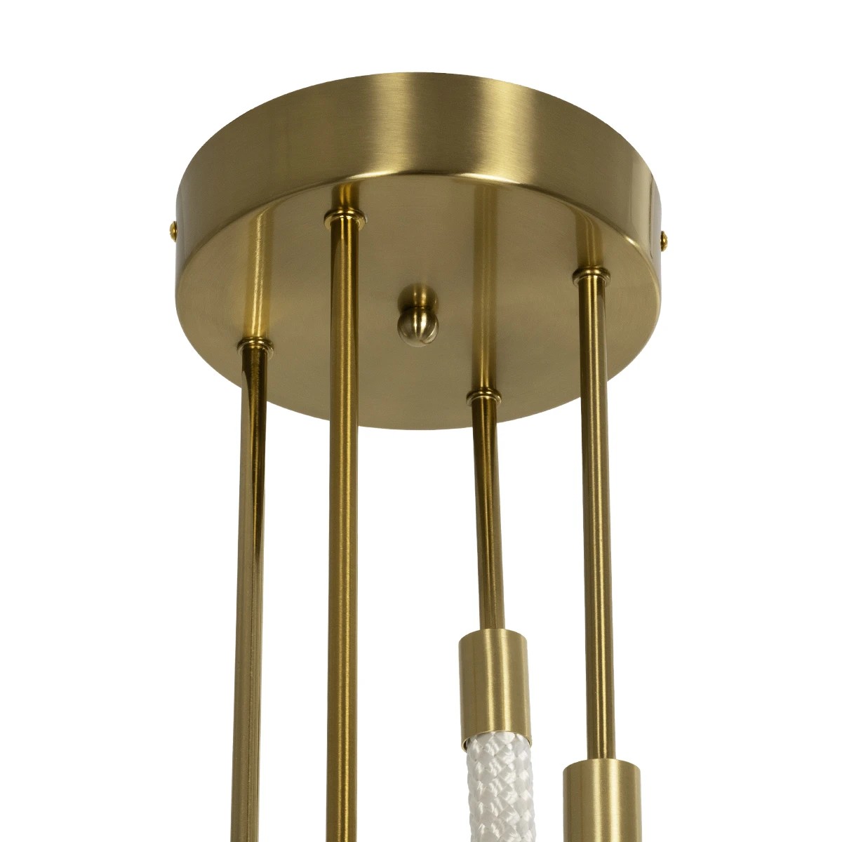 kelvo® GLOW KLV-101-0153 Φωτιστικό Οροφής LED 42W 4200lm 360° AC 220-240V IP20 Ρυθμιζόμενο Λευκό CCT με Χειριστήριο από 2700K έως 6000K Dimmable - Lumileds SMD Chip - Χρυσό Πλατίνα - Μ50 x Π50 x Υ70cm - 3 Χρόνια Εγγύηση - Image 11