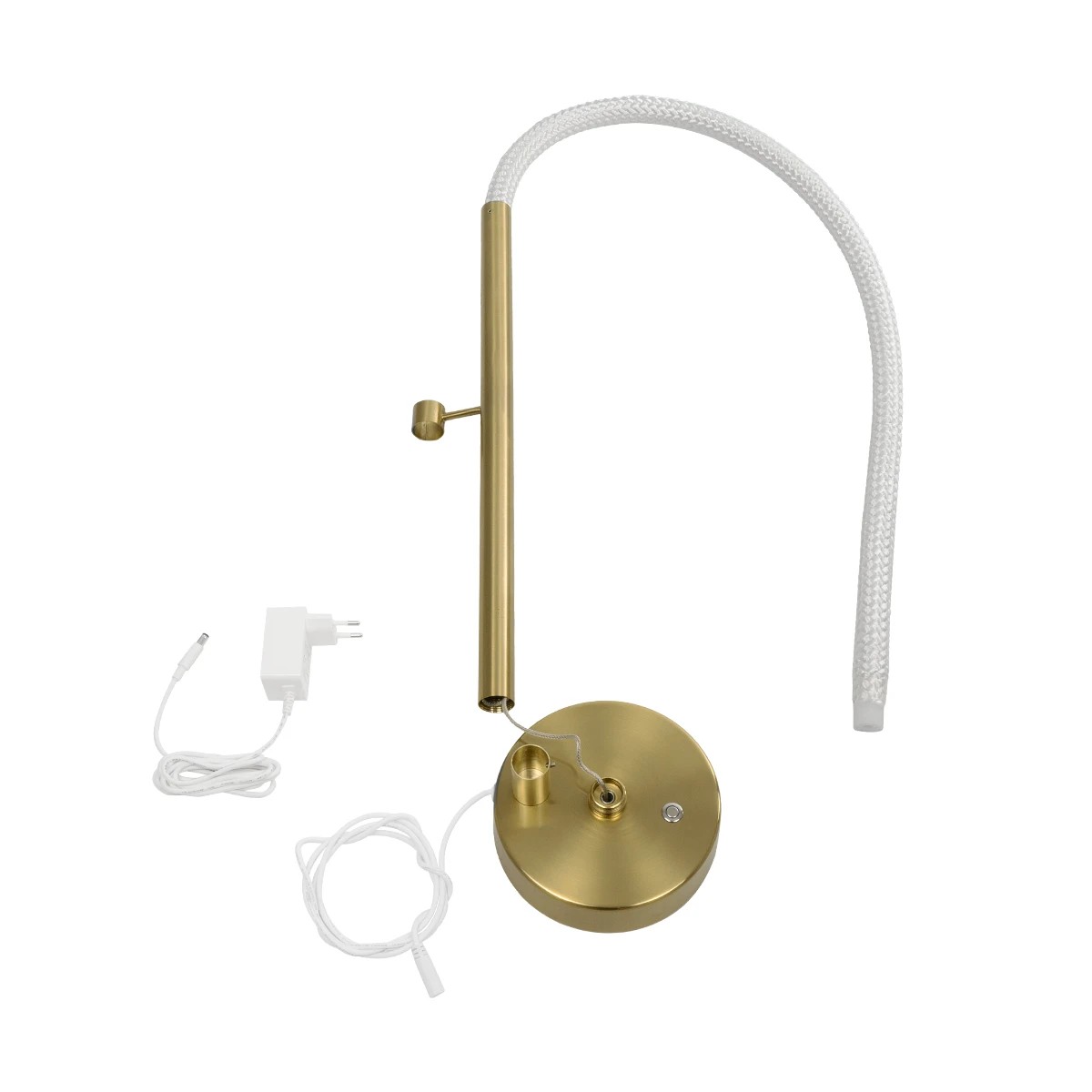 kelvo® GLOW KLV-101-0172 Επιτραπέζιο Φωτιστικό Πορτατίφ LED 18W 1800lm 360° AC 220-240V IP20 Ρυθμιζόμενο Λευκό CCT με Αφή 2700K/4500K/6000K Dimmable - Lumileds SMD Chip - Χρυσό Πλατίνα - Μ30 x Π30 x Υ60cm - 3 Χρόνια Εγγύηση - Image 14