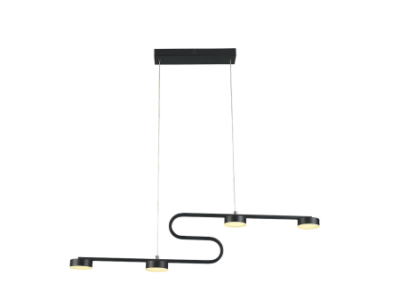 Alternative view of ΦΩΤΙΣΤΙΚΟ LED MARBELLA BLACK