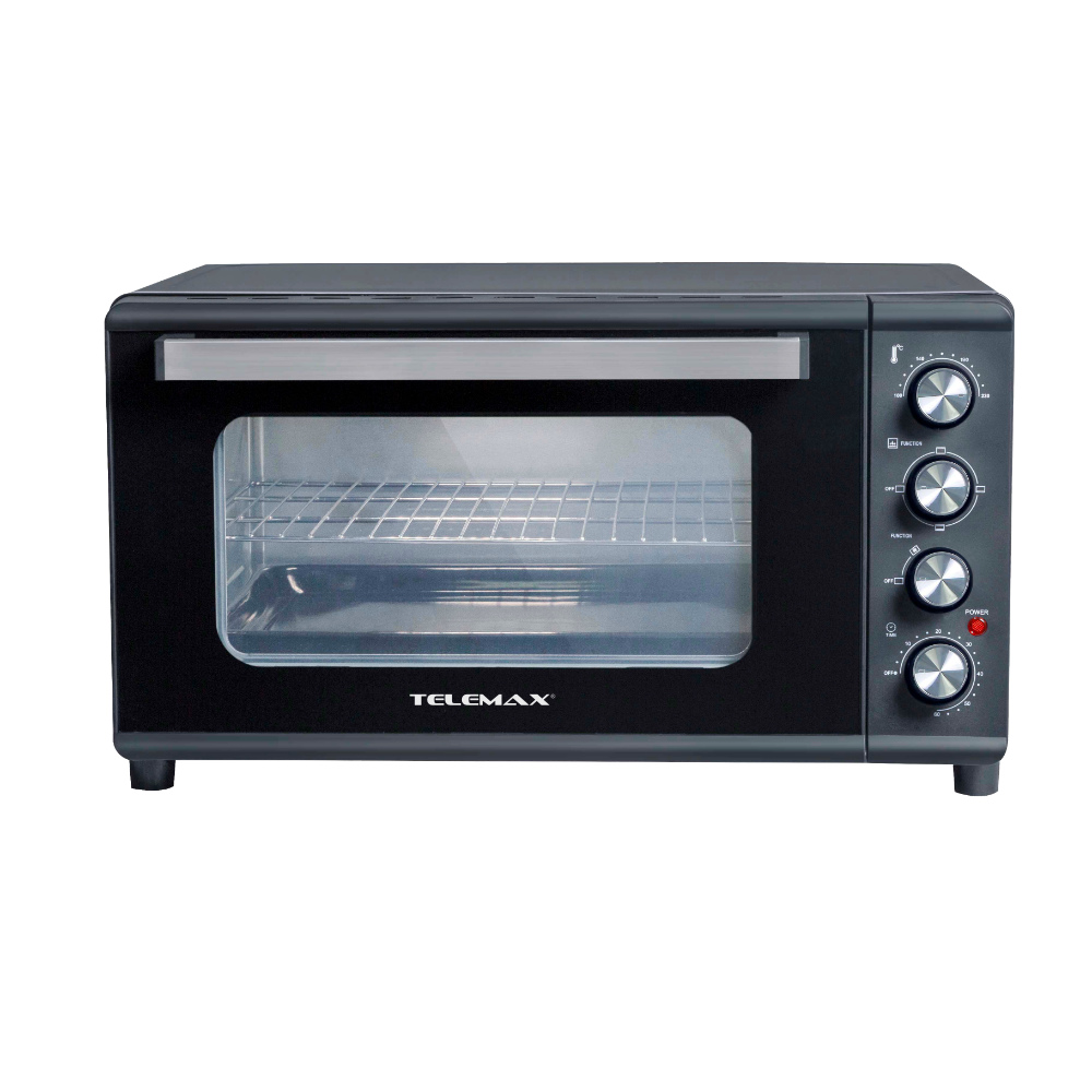 Ηλεκτρικό Φουρνάκι 2000W 42 L με Λειτουργία Αέρα Telemax Quickbaker TO-34V