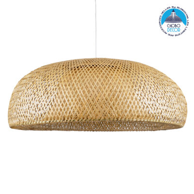 LEDTM® SAN TROPEZ 00673 Boho Κρεμαστό Φωτιστικό Οροφής με Ντουί 1 x E27 AC 220-240V IP20 - Μπεζ - Μ100 x Π100 x Y35cm