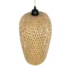 LEDTM® SAN TROPEZ 00764 Boho Κρεμαστό Φωτιστικό Οροφής με Ντουί 1 x E27 AC 220-240V IP20 - Μπεζ - Μ23 x Π23 x Υ42cm - Image 6