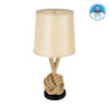 LEDTM® MONKEYFIST 01162 Vintage Επιτραπέζιο Φωτιστικό Πορτατίφ με Ντουί 1 x E27 AC 220-240V IP20 - Μπεζ - Μ27 x Π27 x Υ58cm