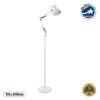 LEDTM® AUDREY 01471 Vintage Επιδαπέδιο Φωτιστικό με Ντουί 1 x E27 AC 220-240V IP20 - Λευκό - Μ15 x Π15 x Υ190cm