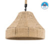 LEDTM® DOGMA 01609 Boho Κρεμαστό Φωτιστικό Οροφής με Ντουί 1 x E27 AC 220-240V IP20 - Μπεζ - Μ38 x Π38 x Υ28cm