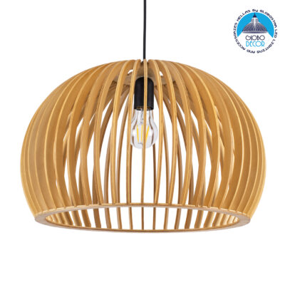 LEDTM® SCANDINAVIA 01699 Boho Κρεμαστό Φωτιστικό Οροφής με Ντουί 1 x E27 AC 220-240V IP20 - Μπεζ - Μ44 x Π44 x Υ28cm