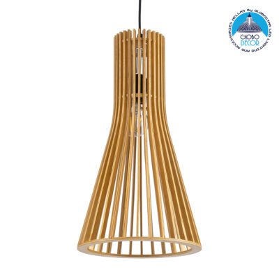 LEDTM® SCANDINAVIA 01700 Boho Κρεμαστό Φωτιστικό Οροφής με Ντουί 1 x E27 AC 220-240V IP20 - Μπεζ - Μ25 x Π25 x Υ45cm