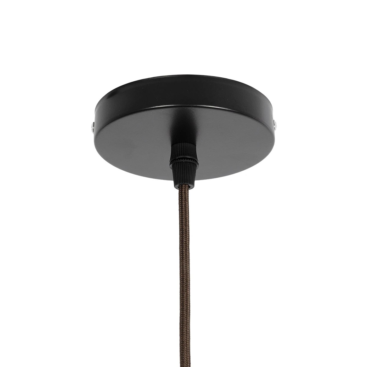 LEDTM® CUBA 01716 Boho Κρεμαστό Φωτιστικό Οροφής με Ντουί 1 x E27 AC 220-240V IP20 - Καφέ - Μ33 x Π30 x Υ22cm - Image 10