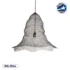 LEDTM® KENTUCKY 01893 Vintage Κρεμαστό Φωτιστικό Οροφής με Ντουί 1 x E27 AC 220-240V IP20 - Καφέ - Μ60 x Π60 x Υ52cm