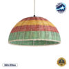 LEDTM® CABALLEROS 02060 Boho Κρεμαστό Φωτιστικό Οροφής με Ντουί 1 x E27 AC 220-240V IP20 - Πολύχρωμο - Μ40 x Π40 x Υ20cm