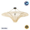 LEDTM® PALERMO 02153 Boho Φωτιστικό Οροφής με Ντουί 1 x E27 AC 220-240V IP20 - Μπεζ - Μ100 x Π100 x Υ55cm