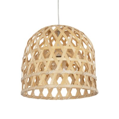 LEDTM® MANGEA 00715 Boho Κρεμαστό Φωτιστικό Οροφής με Ντουί 1 x E27 AC 220-240V IP20 - Μπεζ - Μ35 x Π35 x Υ22cm