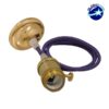 LEDTM® SUSPENS 115103 Vintage Κρεμαστό Φωτιστικό Οροφής με Ντουί 1 x E27 AC 220-240V IP20 - Χρυσό & Μωβ - Μ6.7 x Π6.7 x Y94.3cm