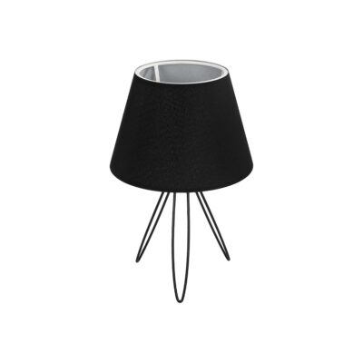 Alternative view of LEDTM® TRIP 204-0086 Μοντέρνο Επιτραπέζιο Φωτιστικό Πορτατίφ με Ντουί 1 x E27 AC 220-240V IP20 - Μαύρο - Μ22 x Π22 x Υ34cm